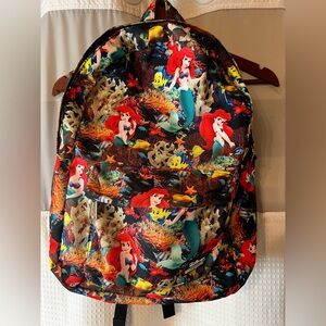 Disney LoungeFly The Little Mermaid Full Size Back Pack